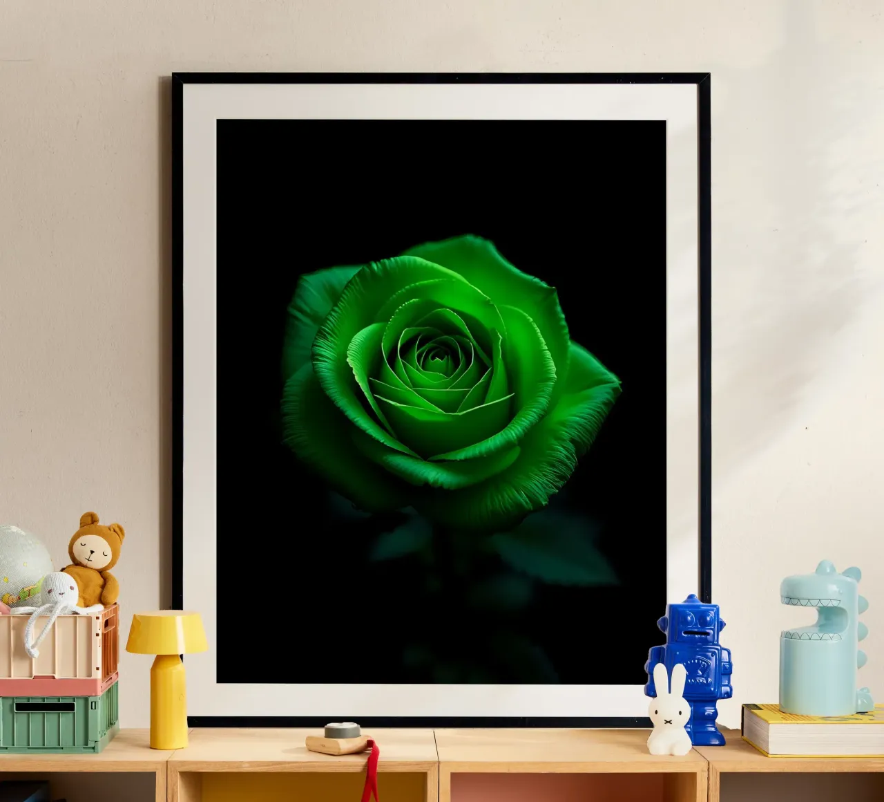 Rosa_verde_01 carta hahnemühle da Farb- und Blütenzauber by LK