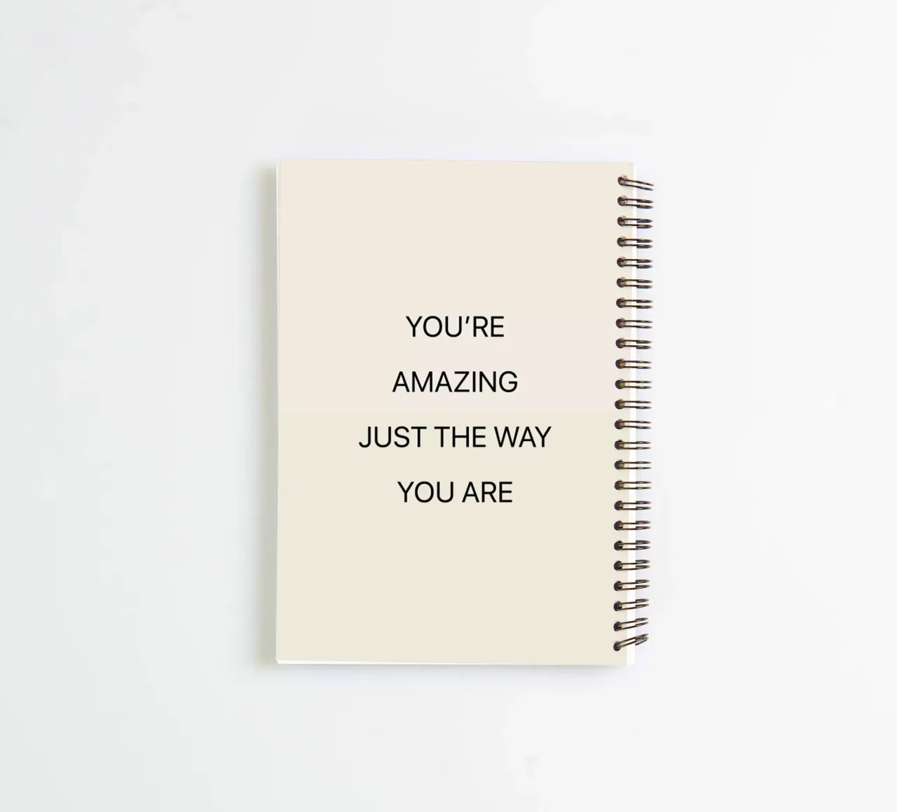 You're Amazing 02 spiral notebook by Studio One