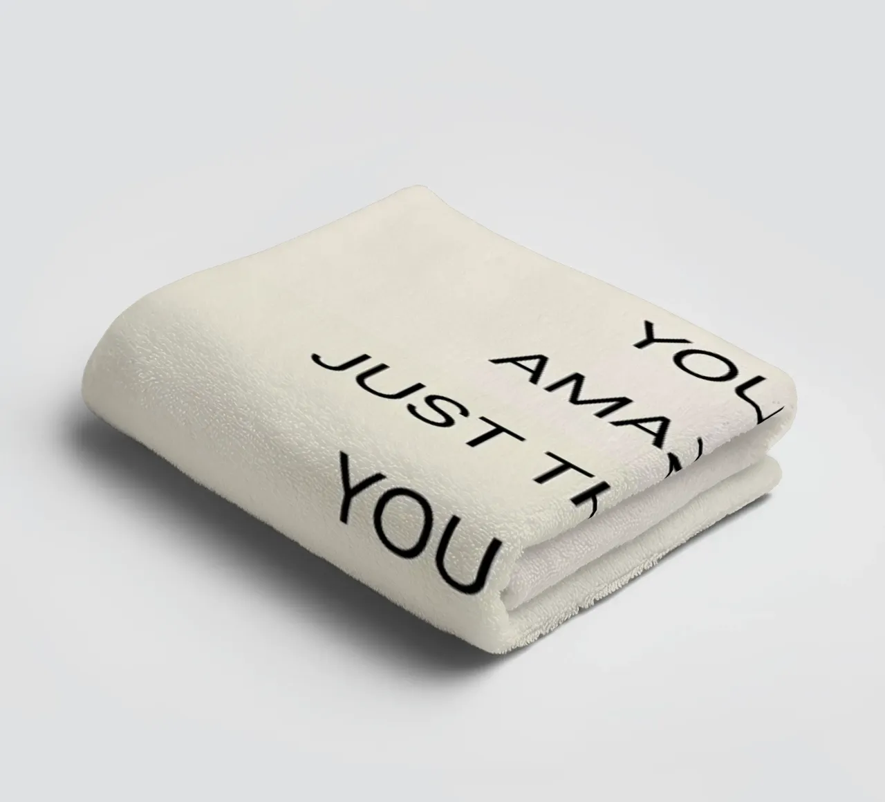 You're Amazing 02 towel by Studio One