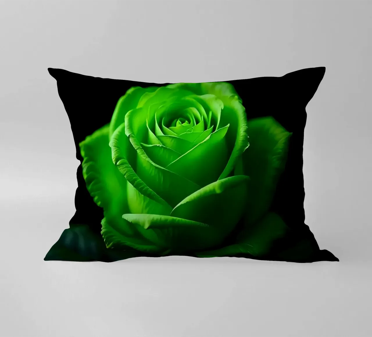 Rosa_verde_02 cuscino da Farb- und Blütenzauber by LK