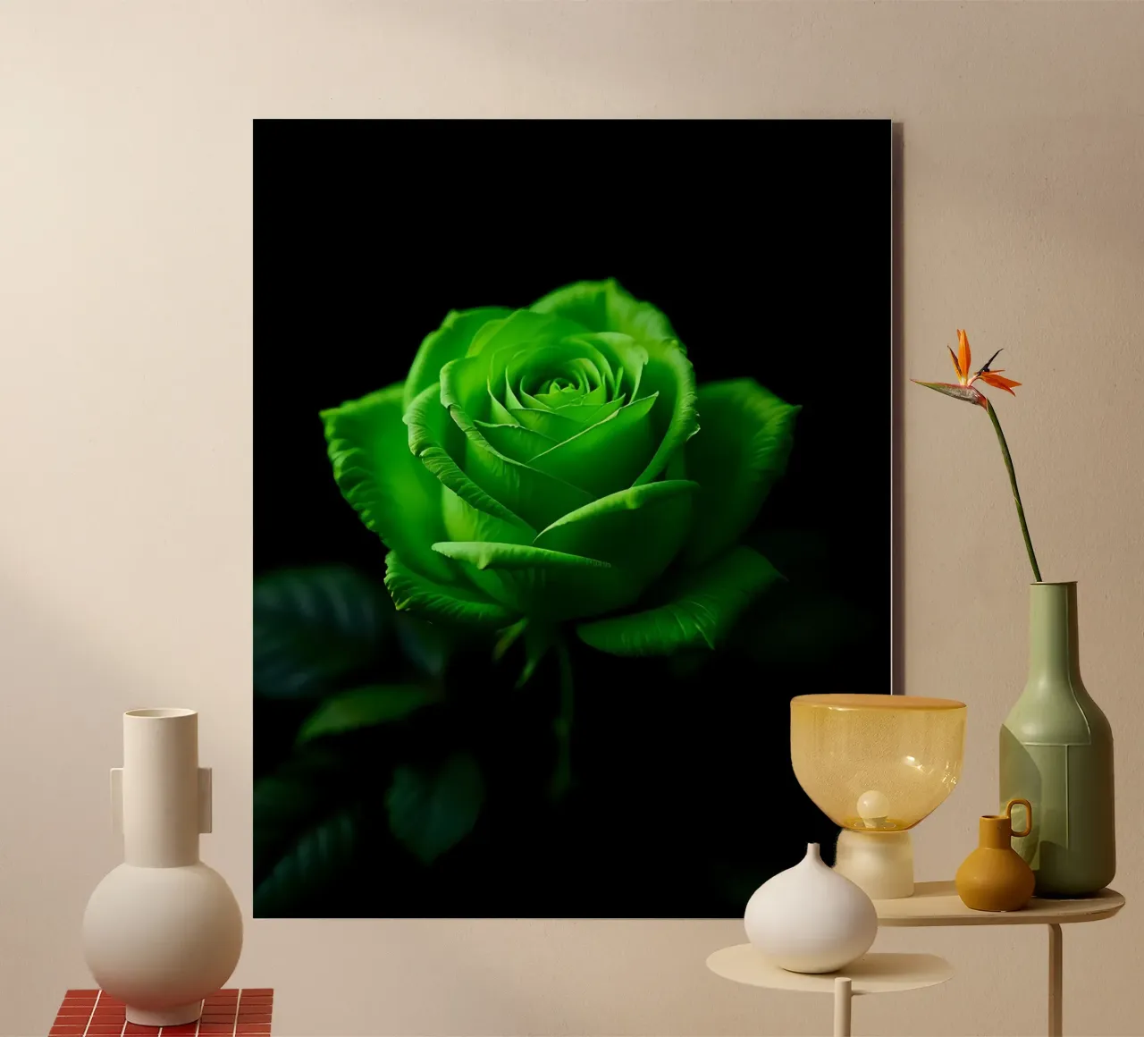 Rosa_verde_02 alluminio dibond da Farb- und Blütenzauber by LK