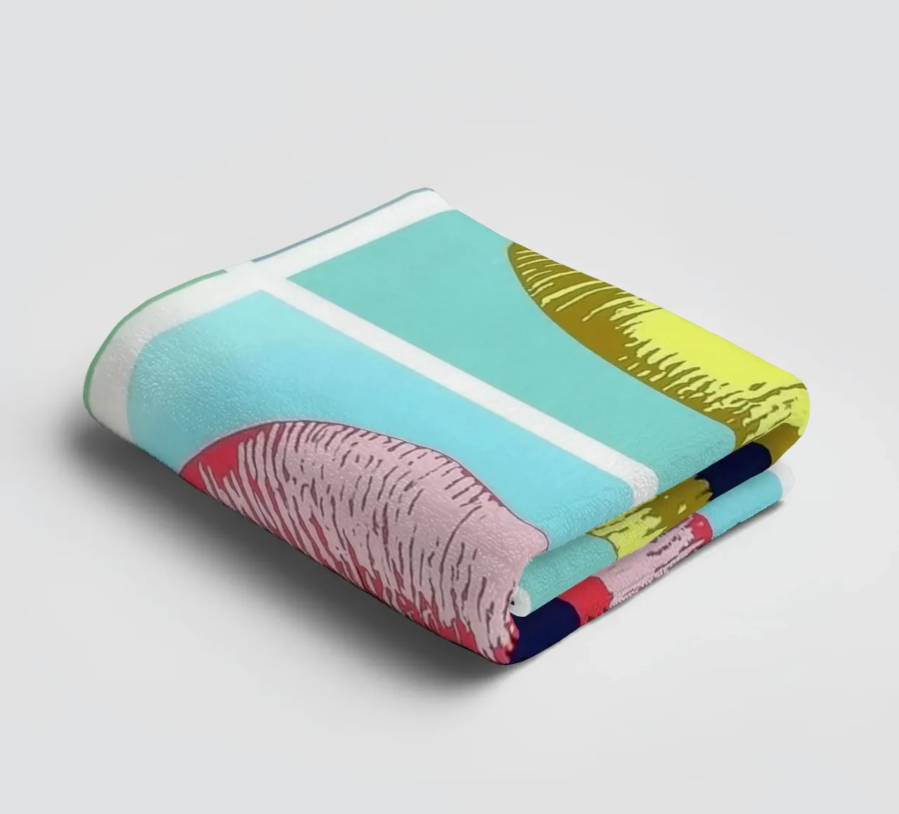 labbra colorate asciugamano da bagno da Motivate-Today