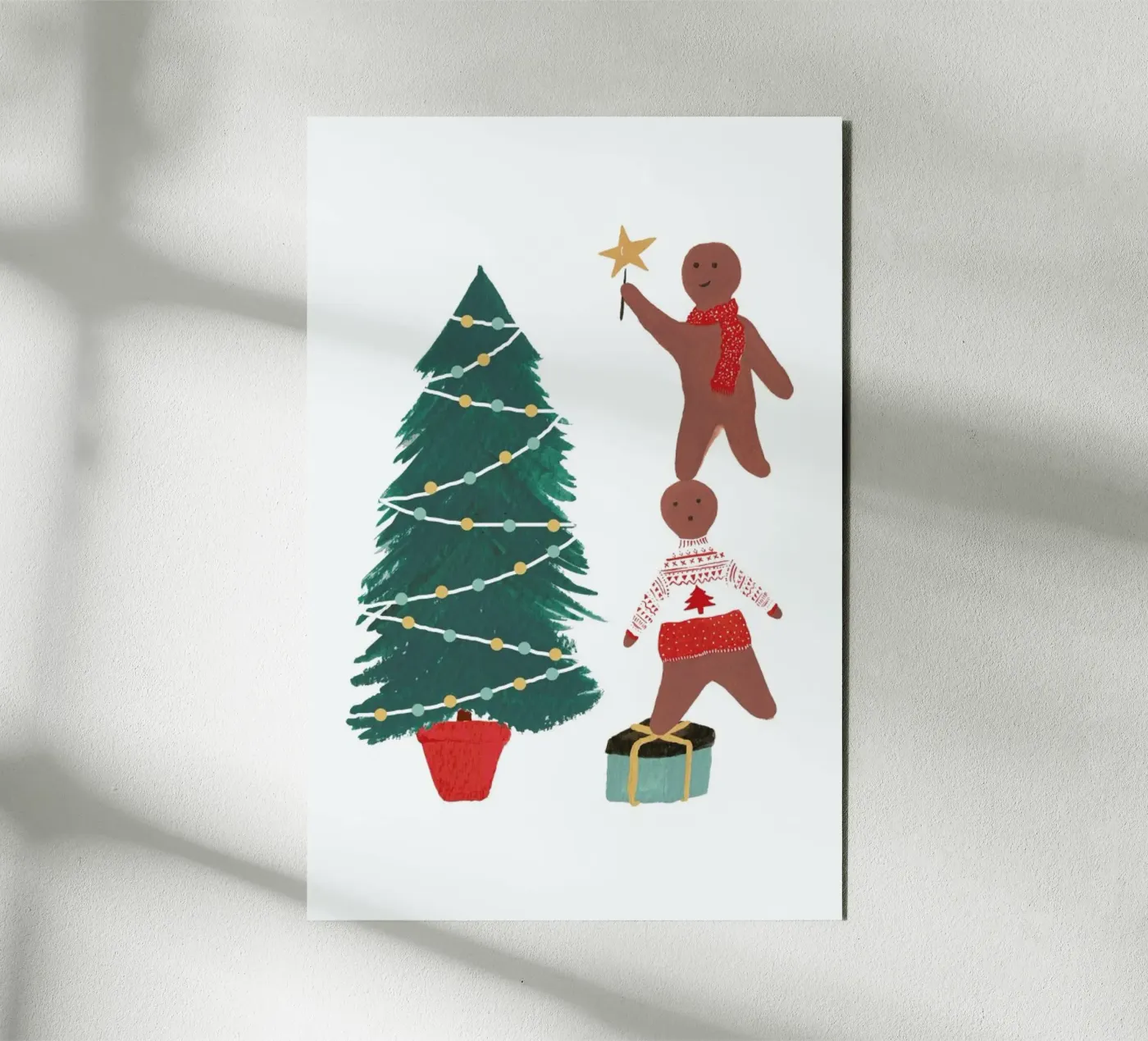 Gingerbread forex-plaat van Atelier Mave