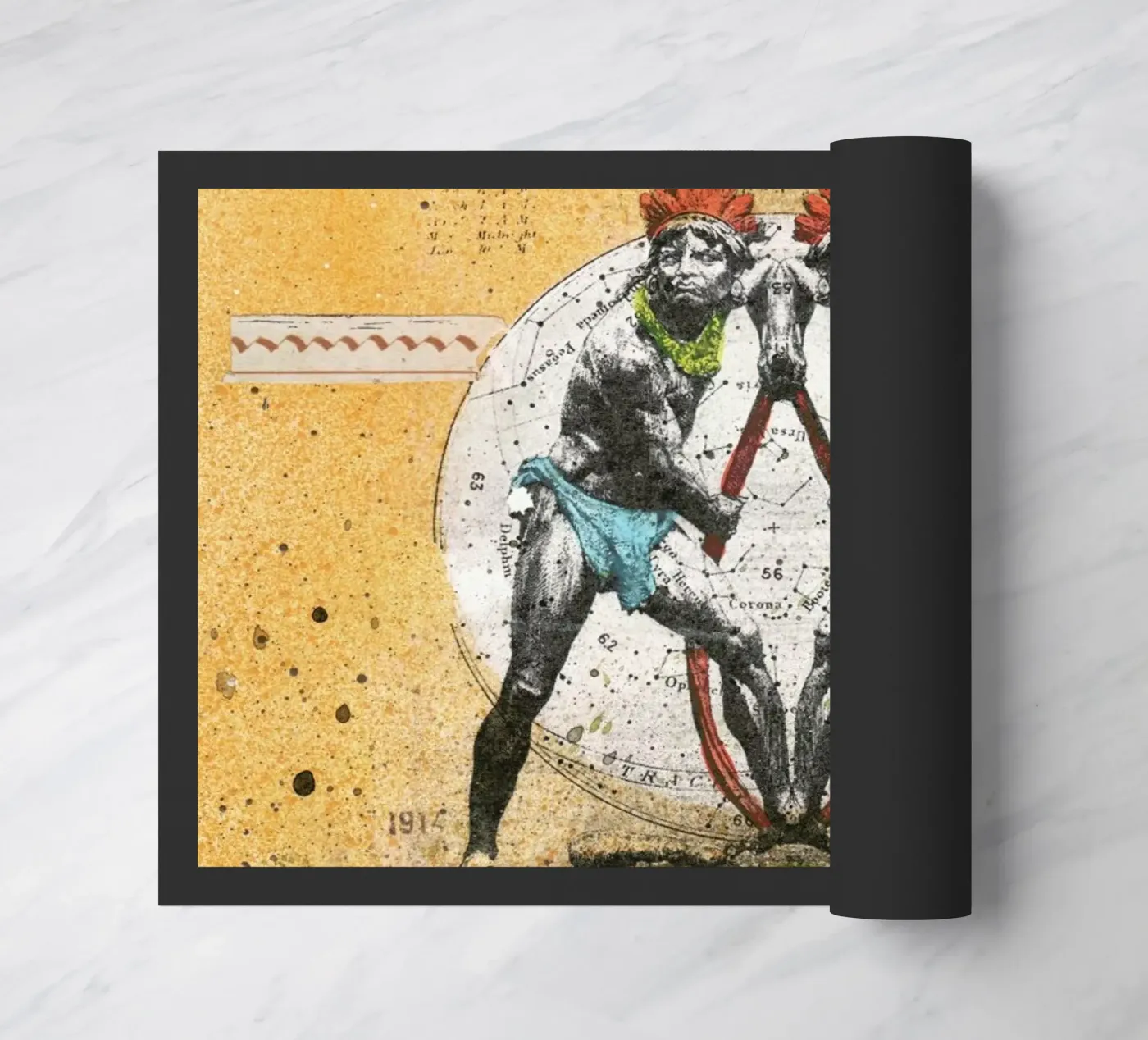 Attention doormat by Tameo