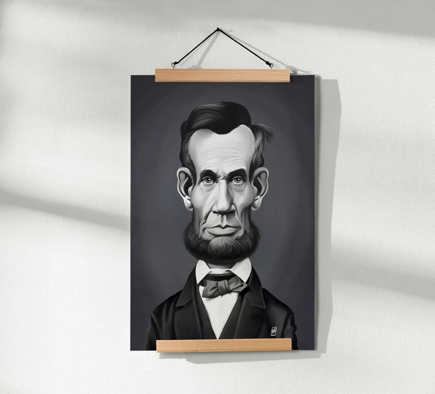Abraham Lincoln poster da Rob Art | Illustration