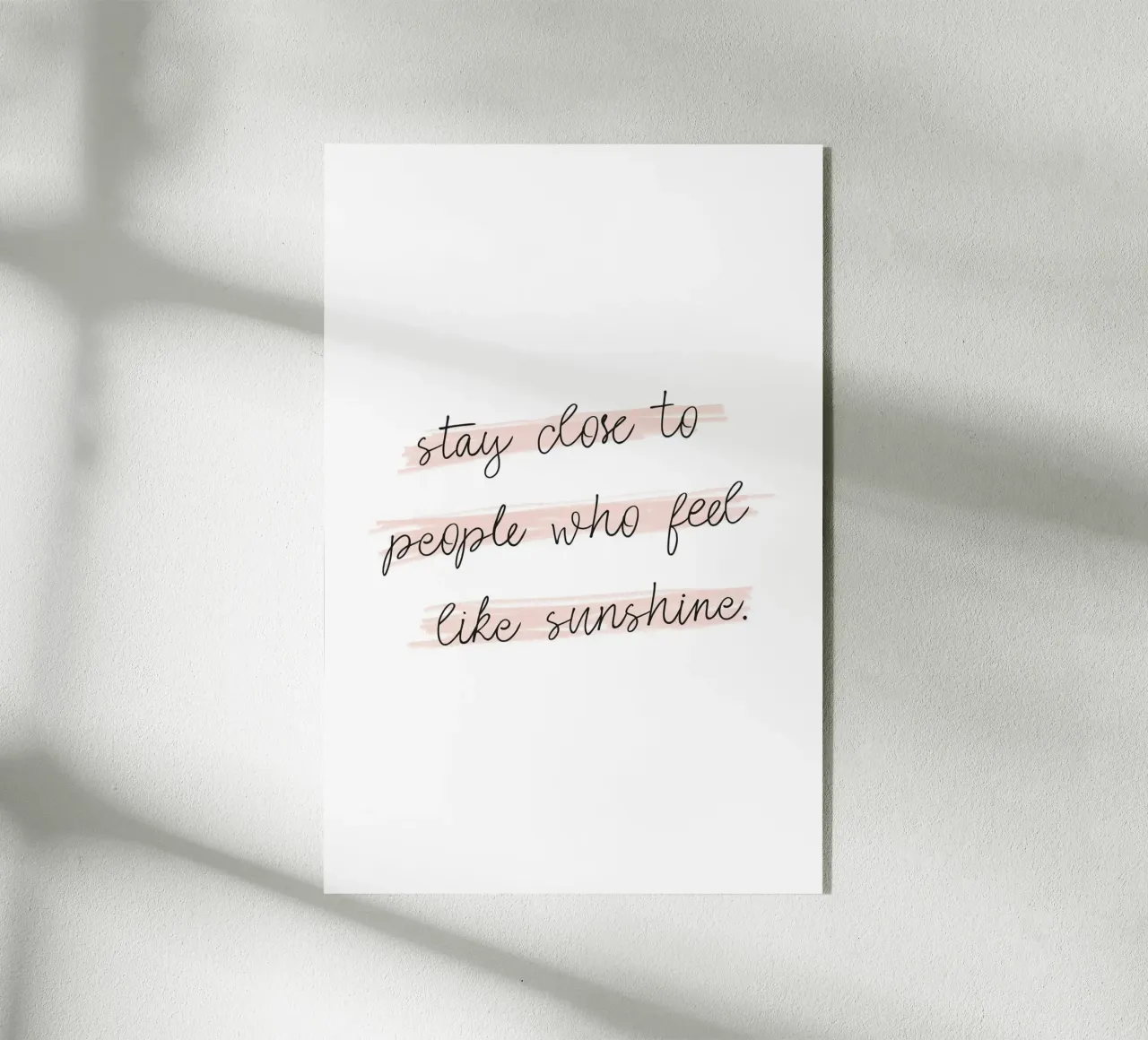 Sunshine Quote plexiglass da KRUTH DESIGN