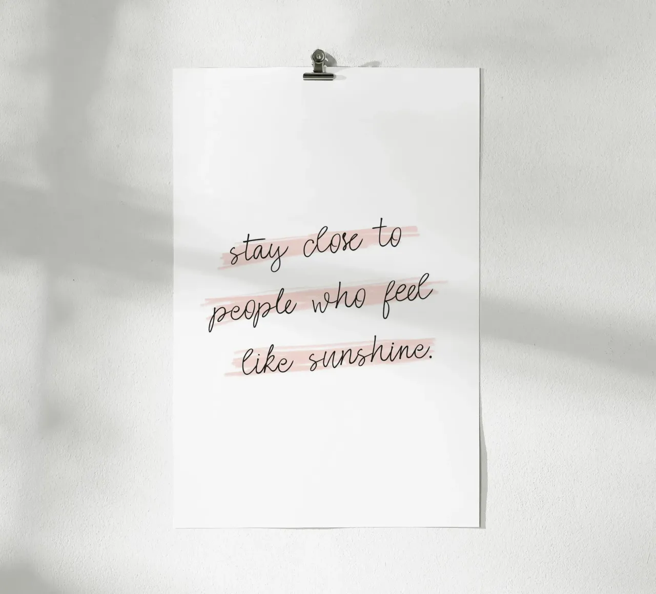 Sunshine Quote poster da KRUTH DESIGN