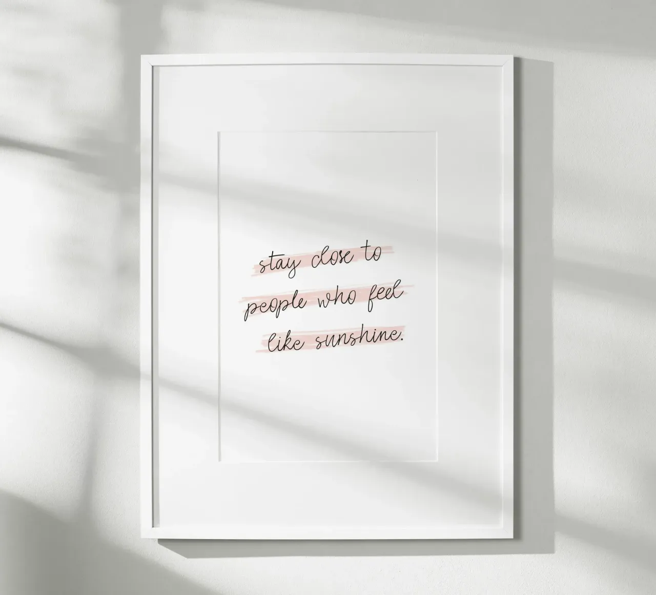 Sunshine Quote poster da KRUTH DESIGN