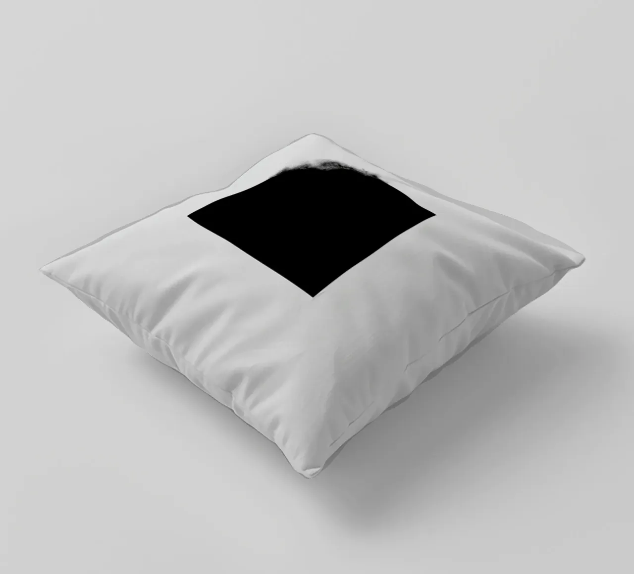 Black 02 decorative cushion by STUDIO LEEMO