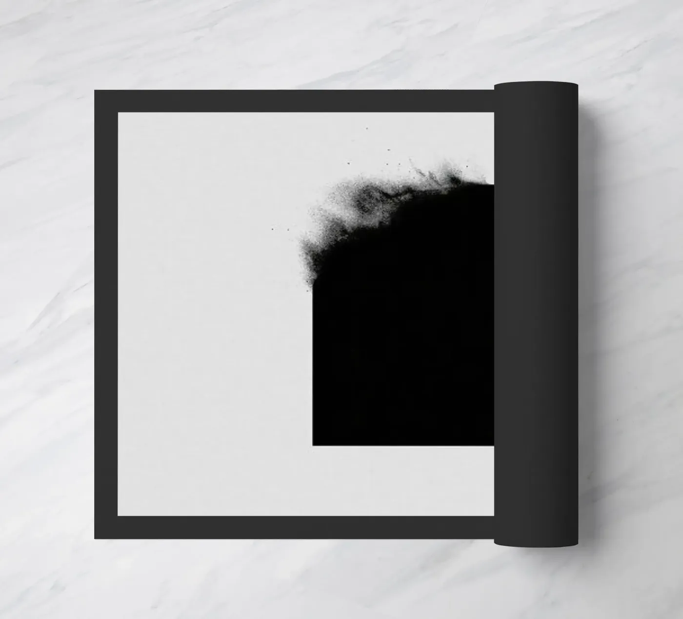 Black 02 doormat by STUDIO LEEMO