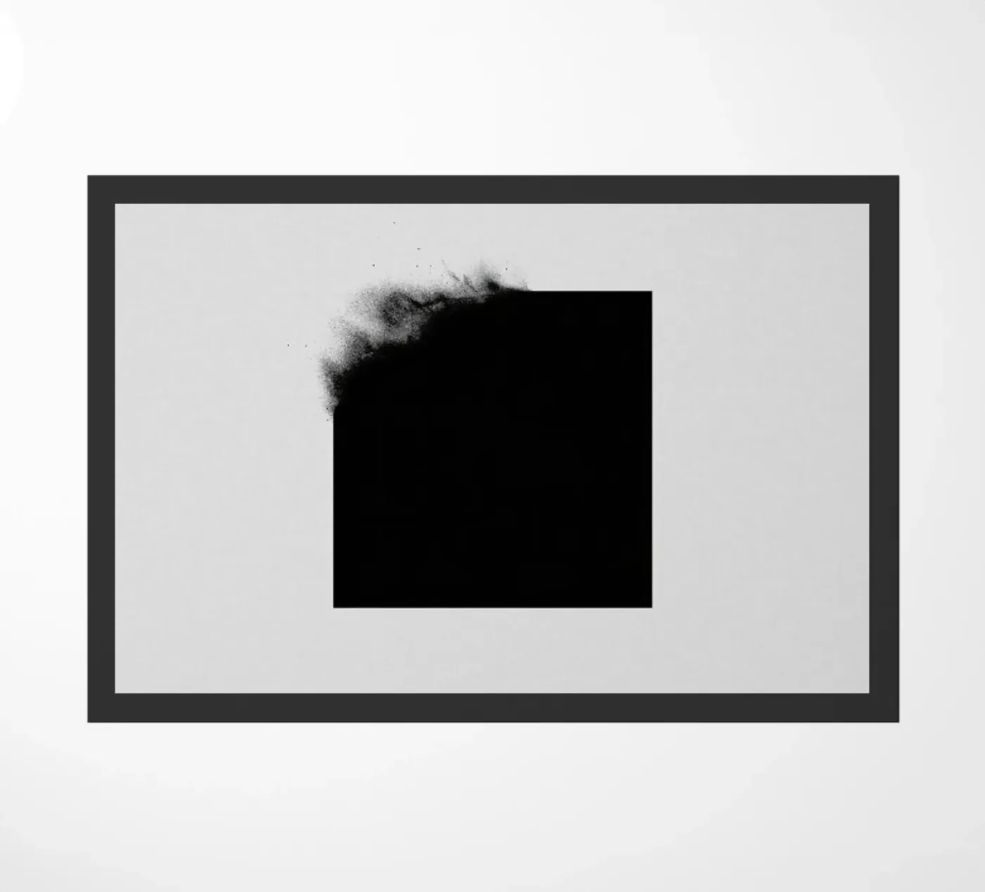 Black 02 doormat by STUDIO LEEMO