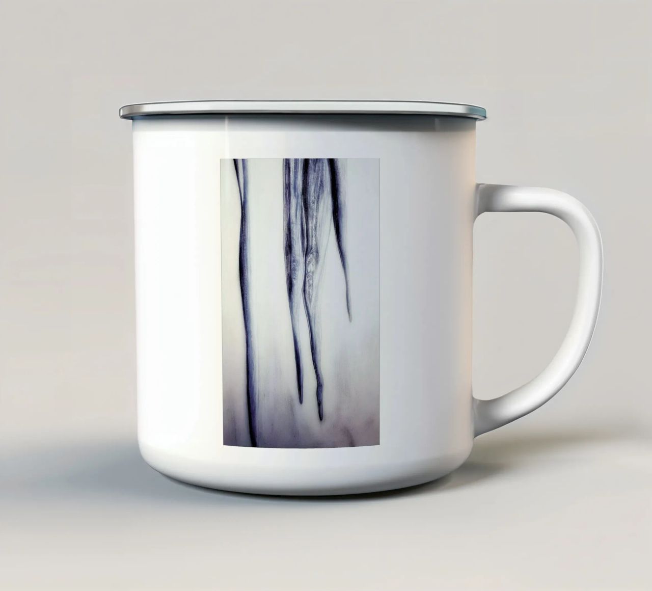 Icicles tazza in smalto da FRITSCH&FRITSCH