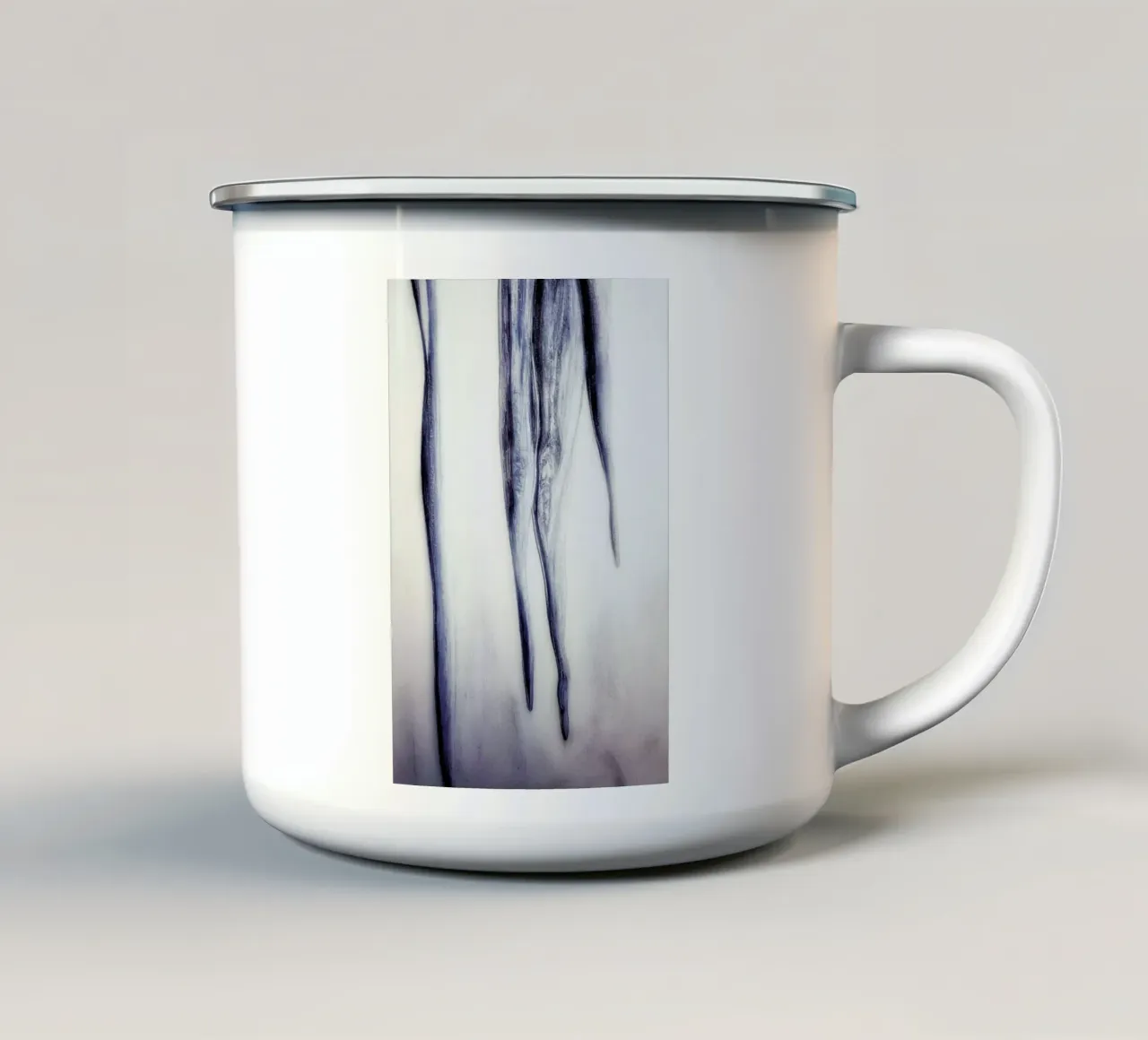 Icicles tazza in smalto da FRITSCH&FRITSCH