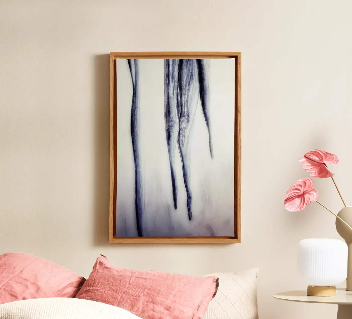 Icicles canvas by FRITSCH&FRITSCH