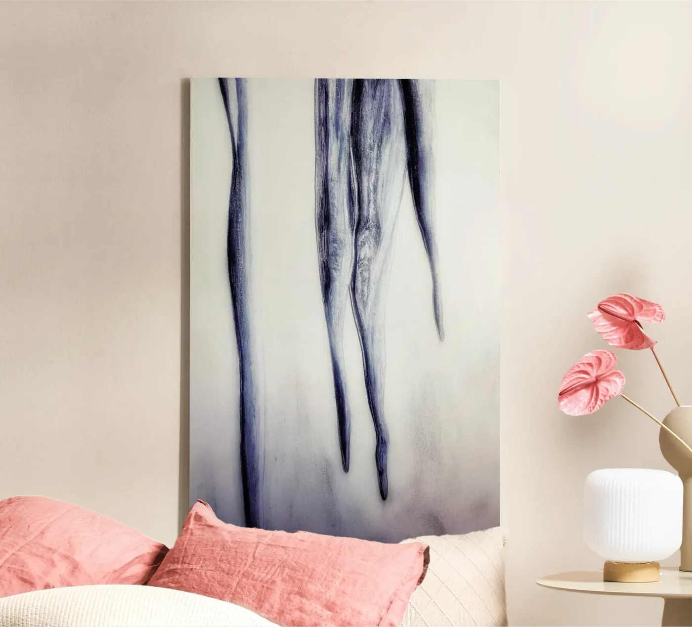 Icicles canvas by FRITSCH&FRITSCH