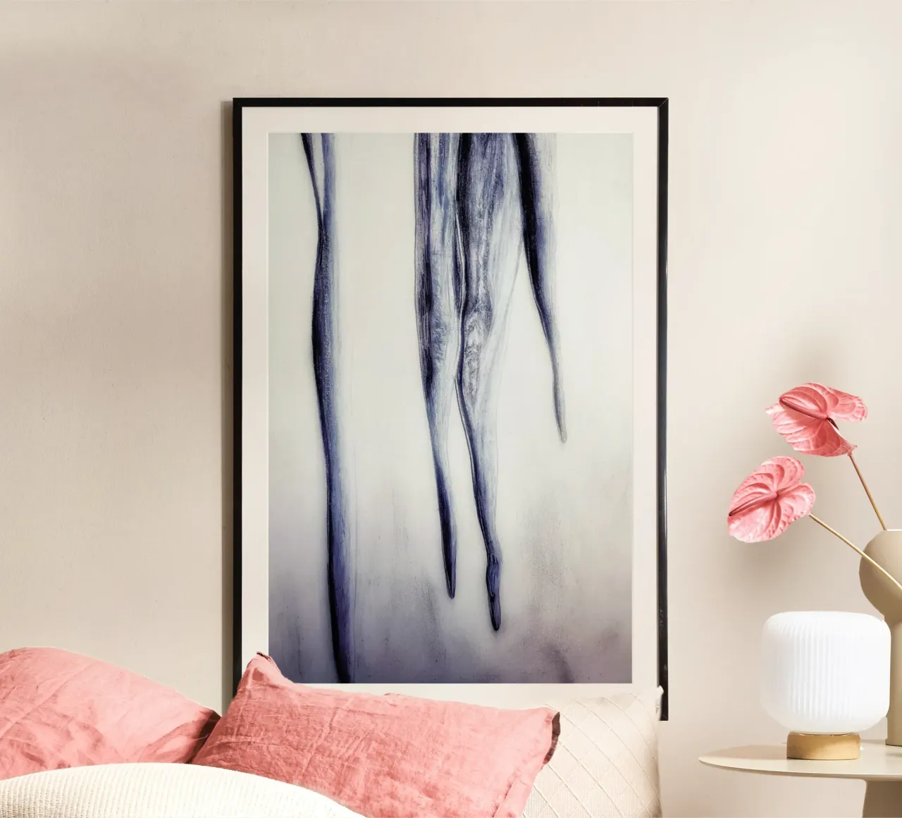 Icicles poster van FRITSCH&FRITSCH