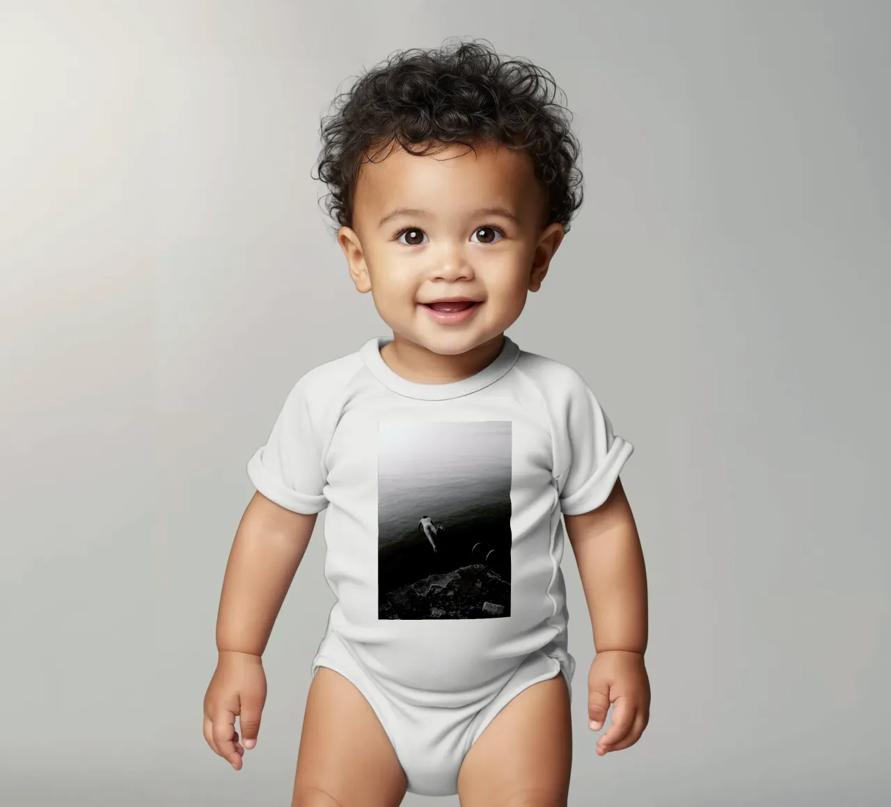 Dive Kurzarm Babybody von Picture On The Fridge