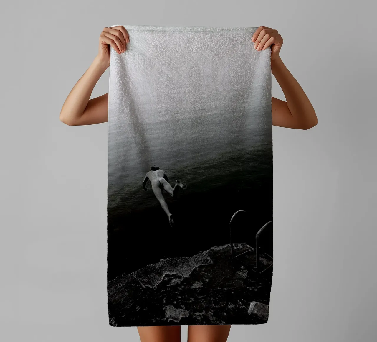 Dive badhanddoek van Picture On The Fridge