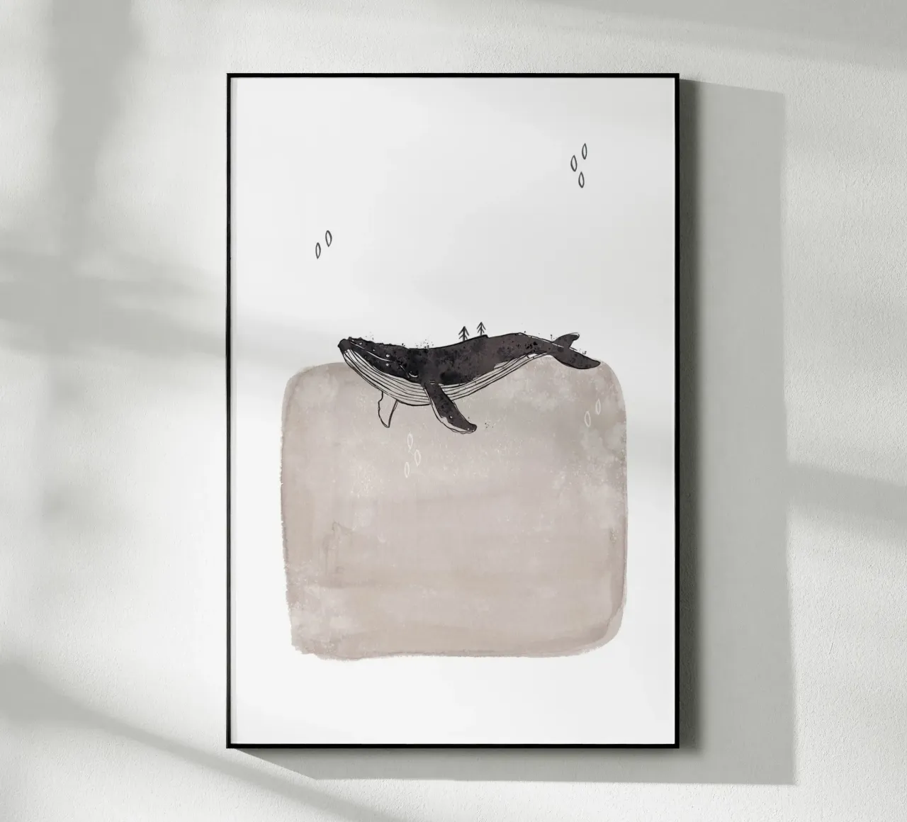 Whale plexiglass da KRUTH DESIGN