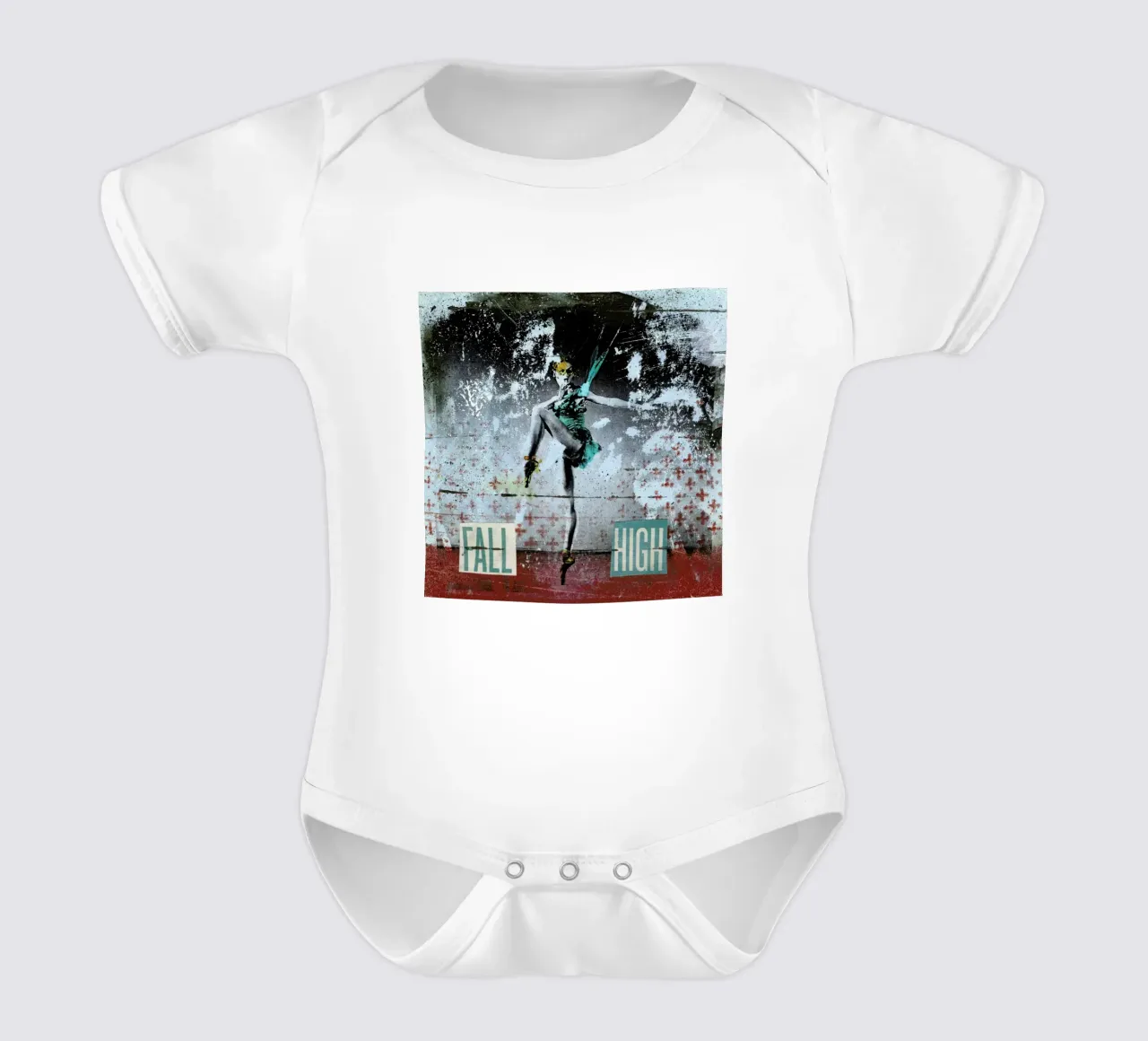 Fall High body neonato maniche corte da Tameo
