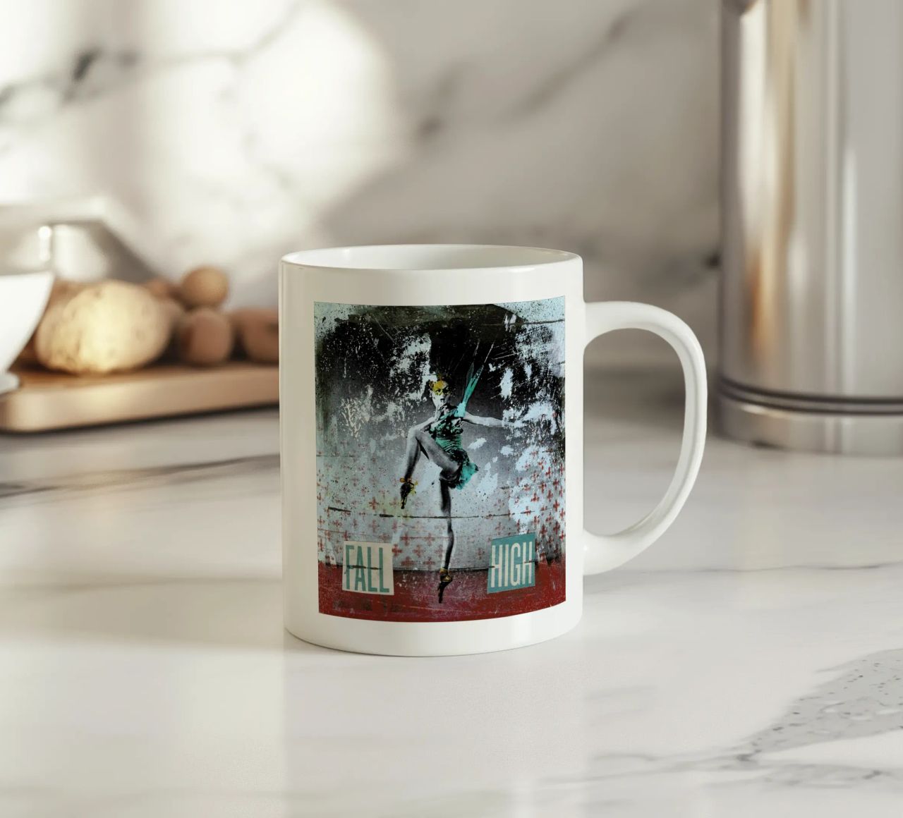 Fall High tazza in ceramica da Tameo