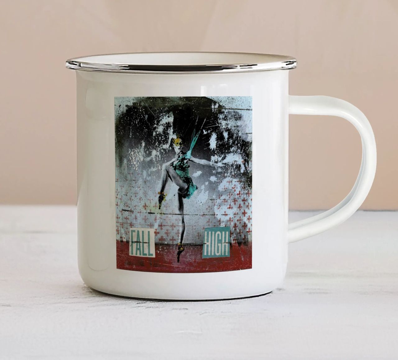 Fall High tazza in smalto da Tameo