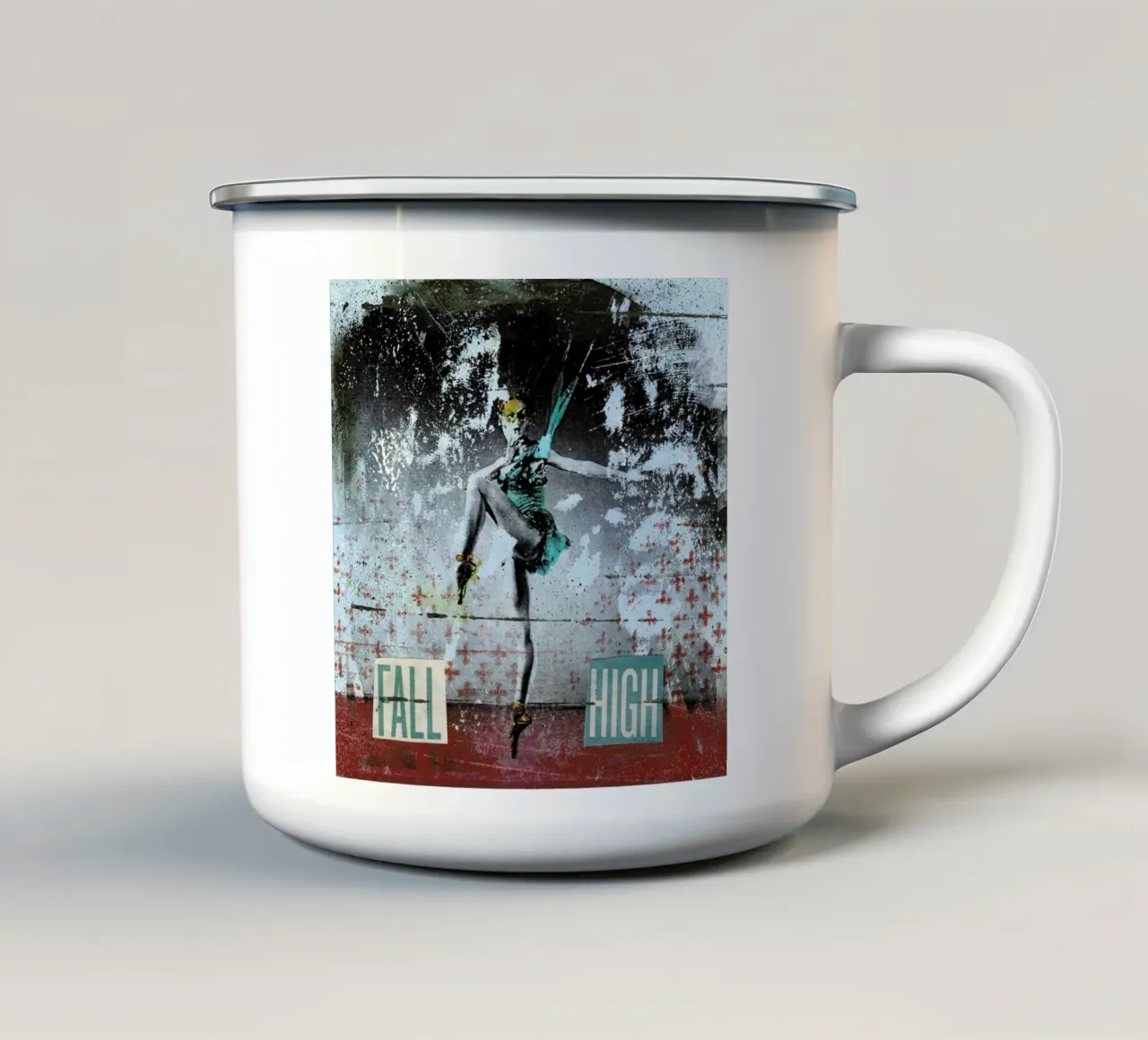 Fall High taza de esmalte de Tameo