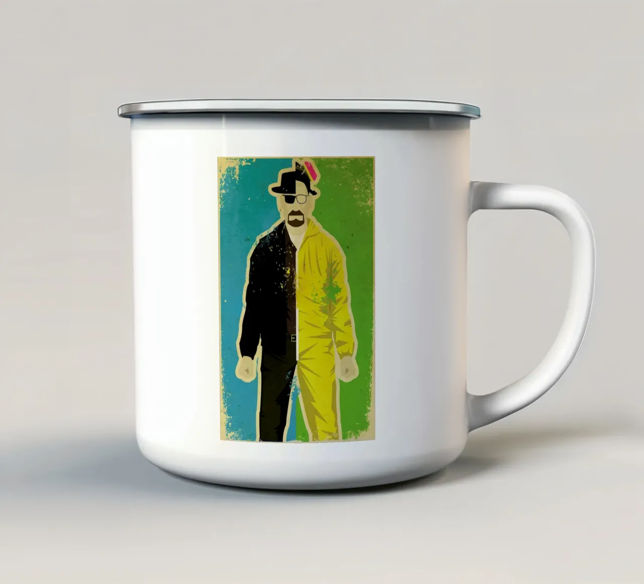 Heisenberg tazza in smalto da Danny Haas