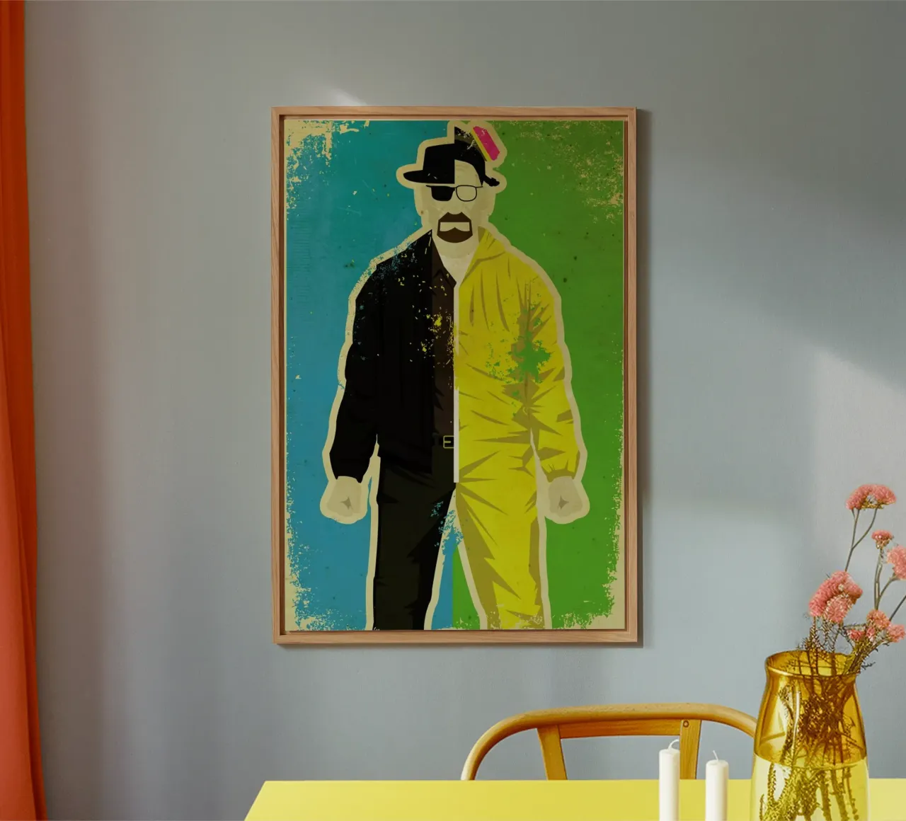 Heisenberg alluminio dibond da Danny Haas