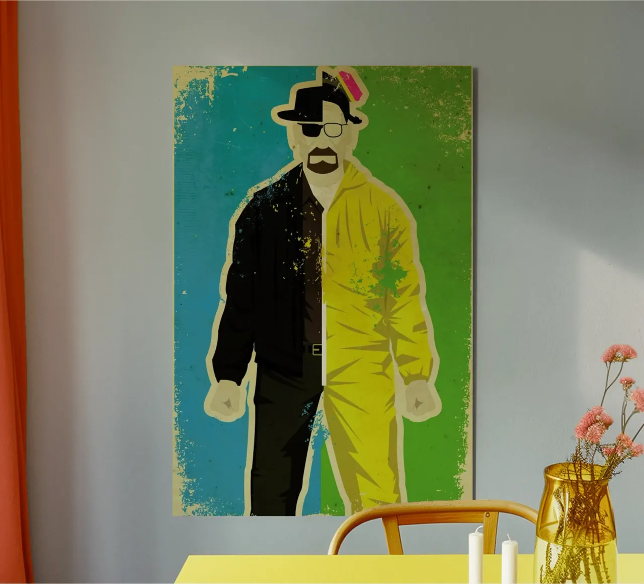 Heisenberg alluminio dibond da Danny Haas