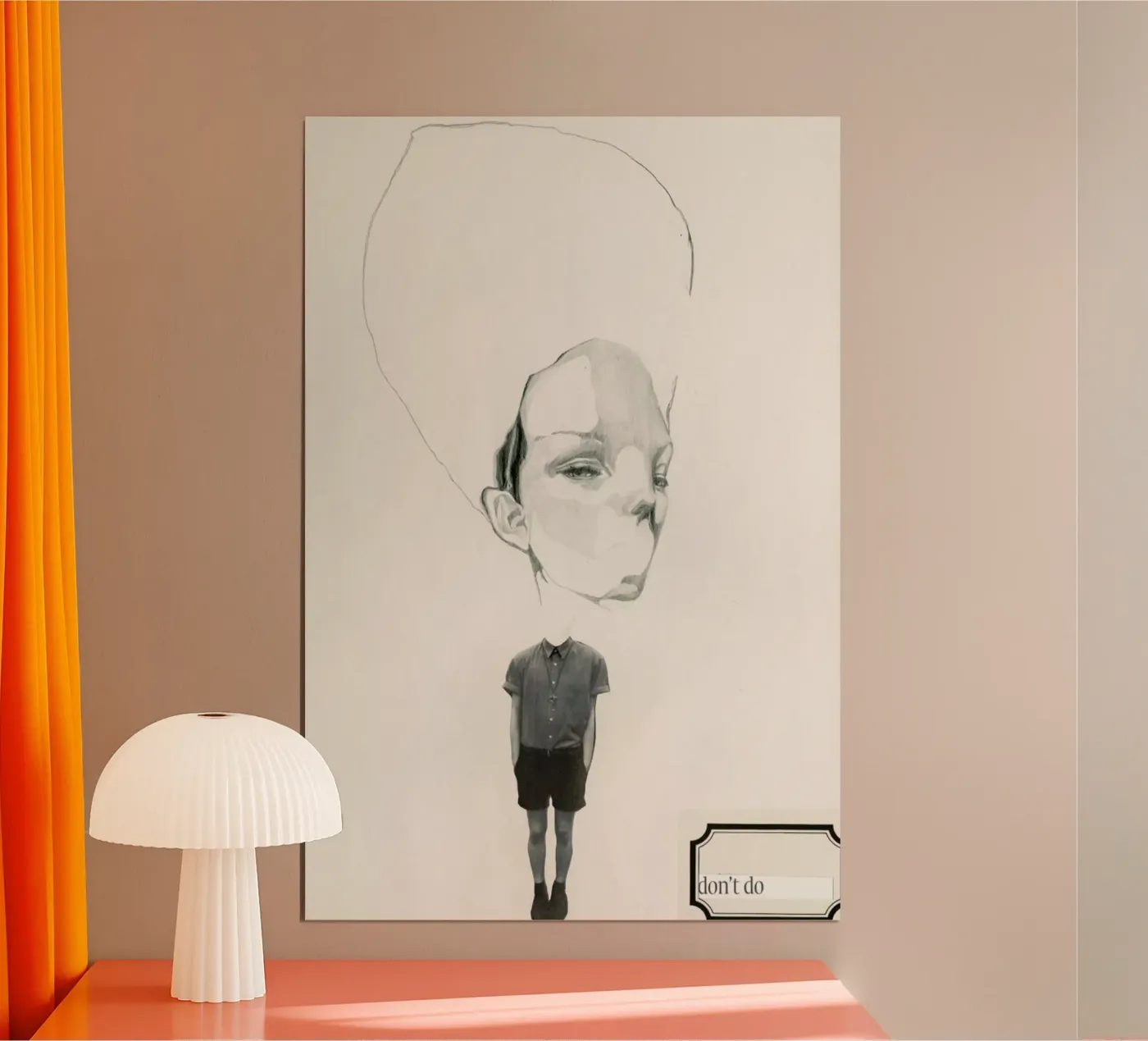 [dəʊnt] I poster by Julia Danckwerth