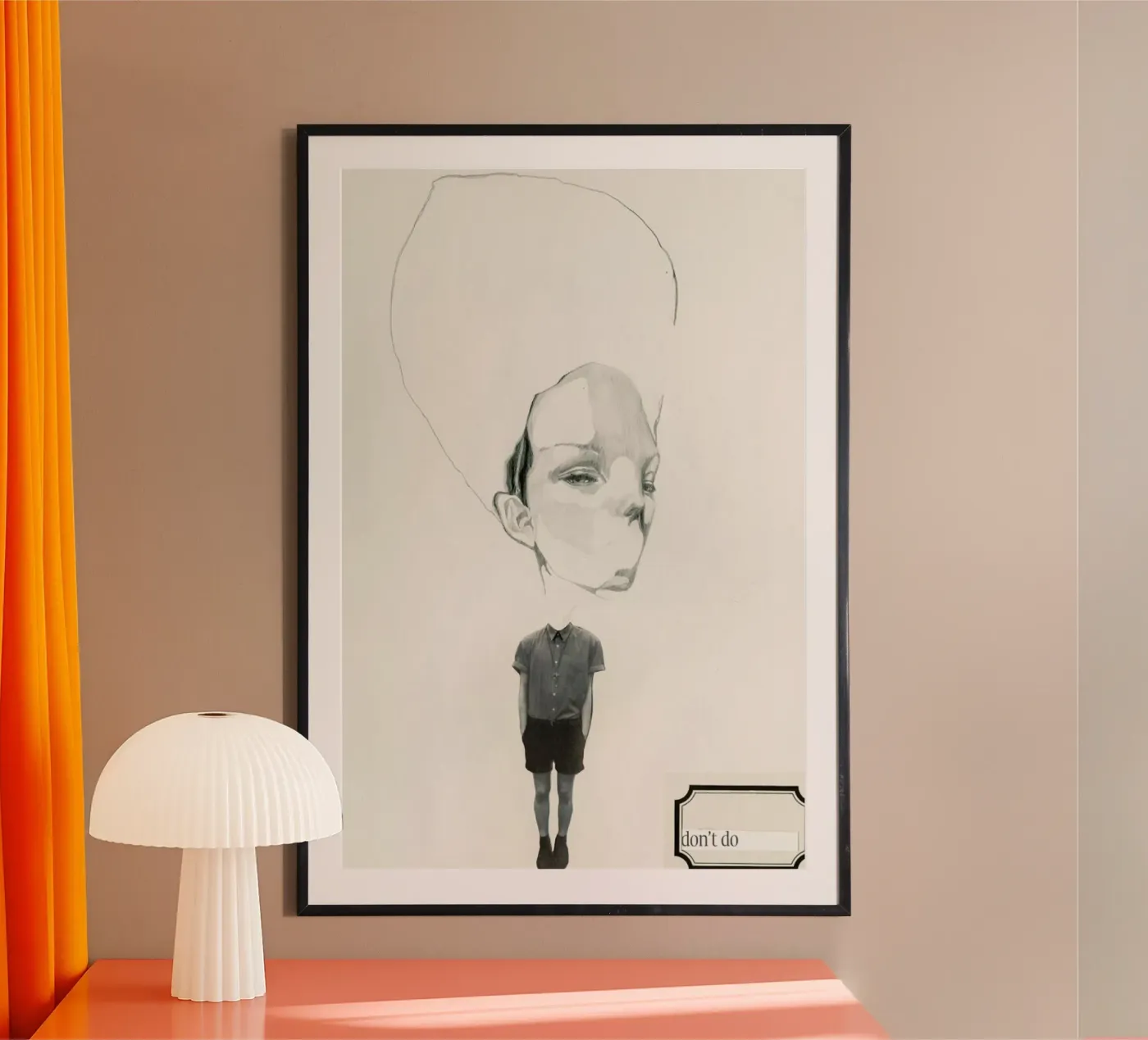 [dəʊnt] I poster by Julia Danckwerth