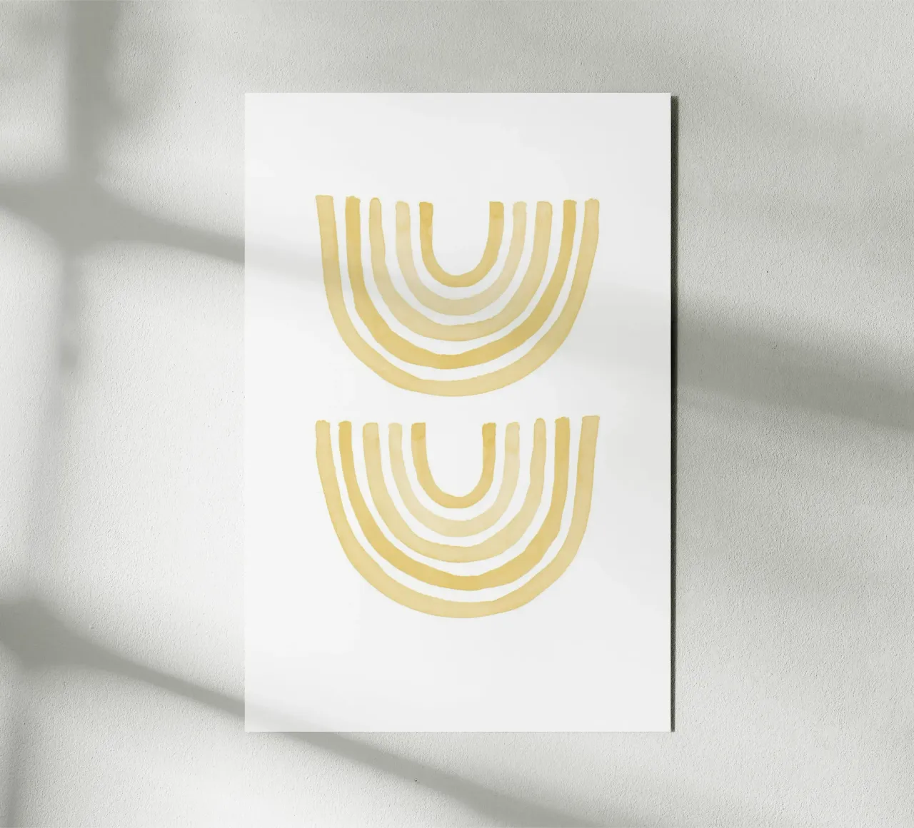 Yellow Rainbow panneau forex de KRUTH DESIGN