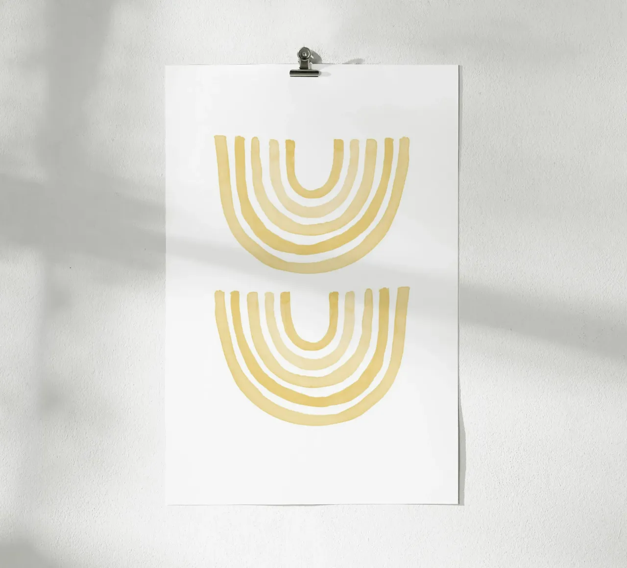 Yellow Rainbow poster da KRUTH DESIGN
