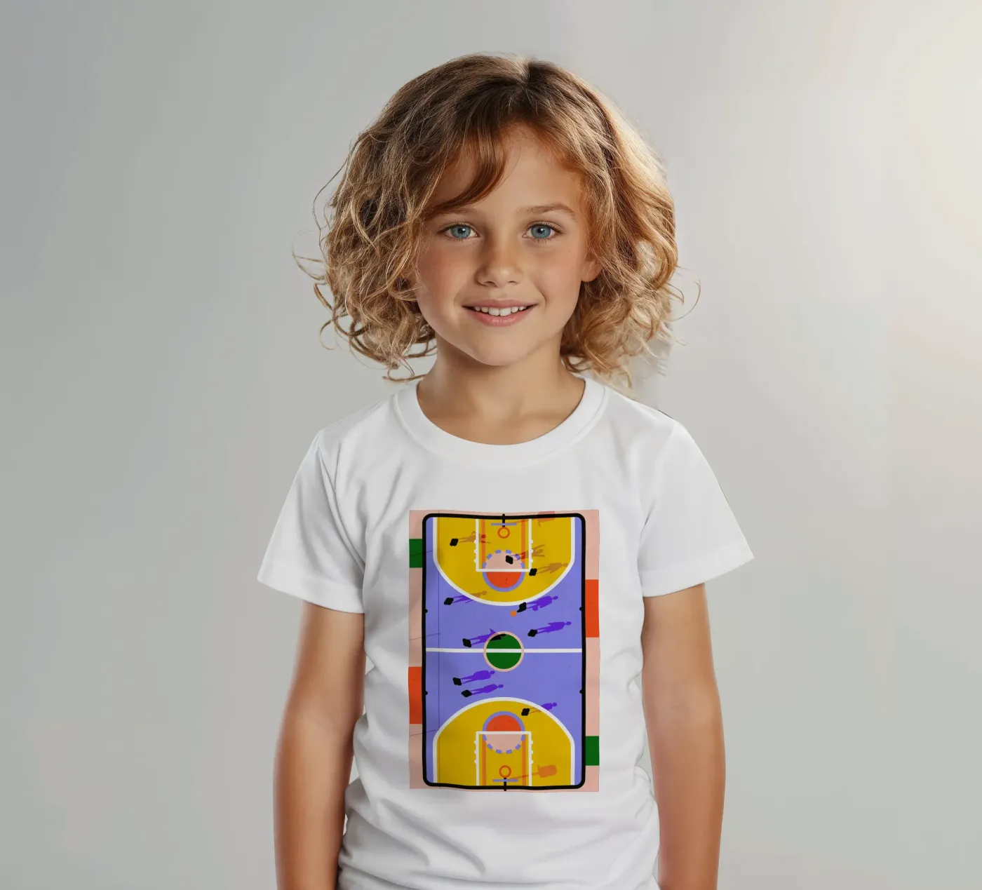 Hoops Kinder T-Shirt von Laura O'Connor