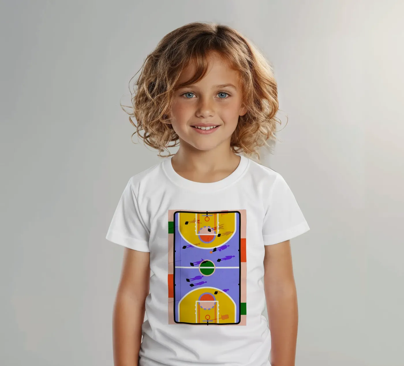 Hoops t-shirt bambini da Laura O'Connor