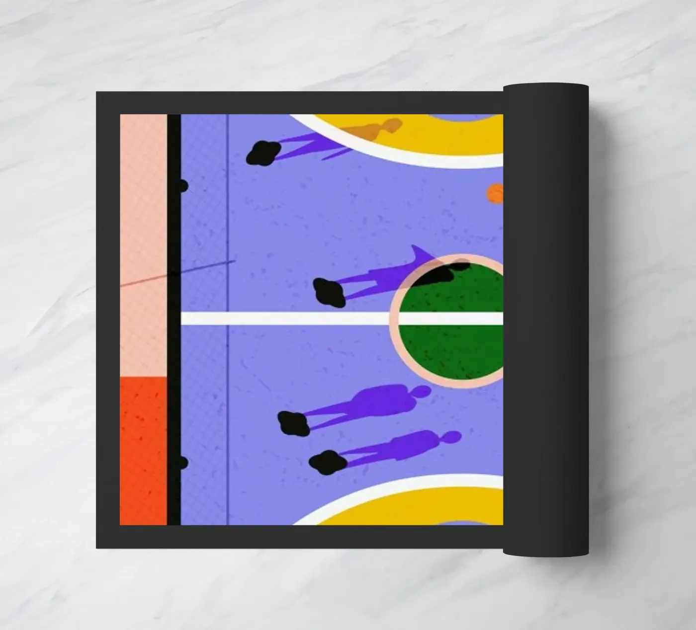 Hoops deurmat van Laura O'Connor