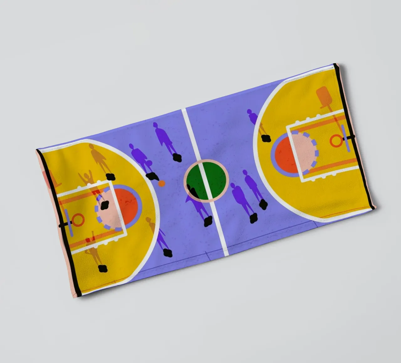 Hoops towel by Laura O'Connor
