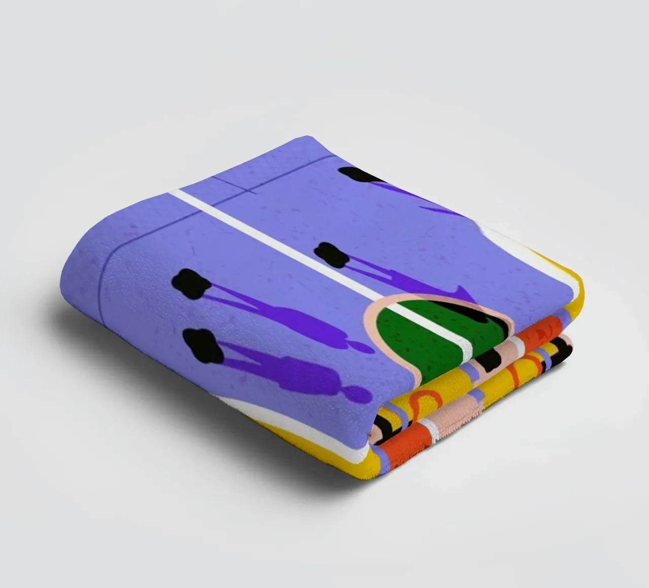 Hoops towel by Laura O'Connor