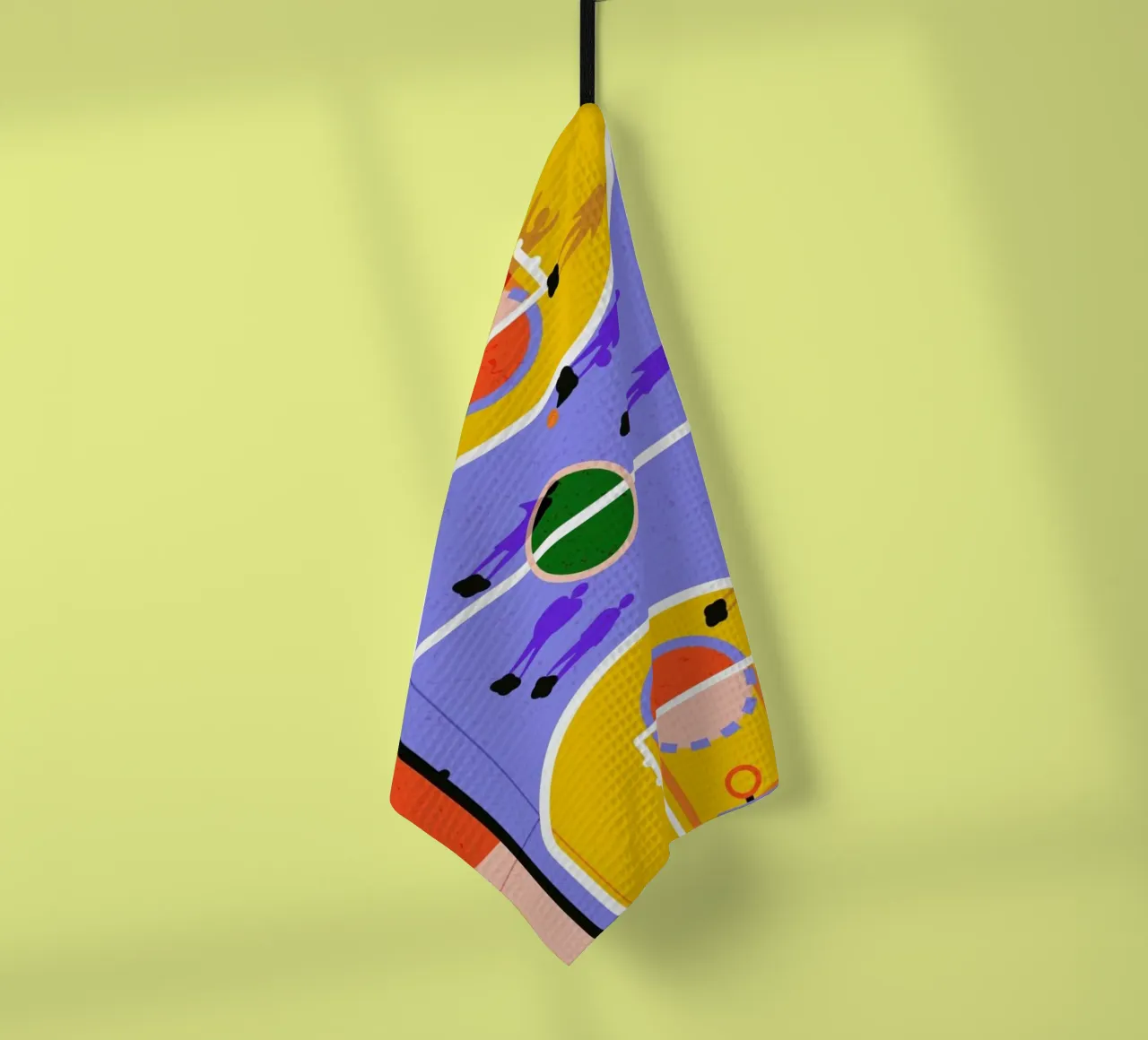 Hoops Geschirrtuch von Laura O'Connor