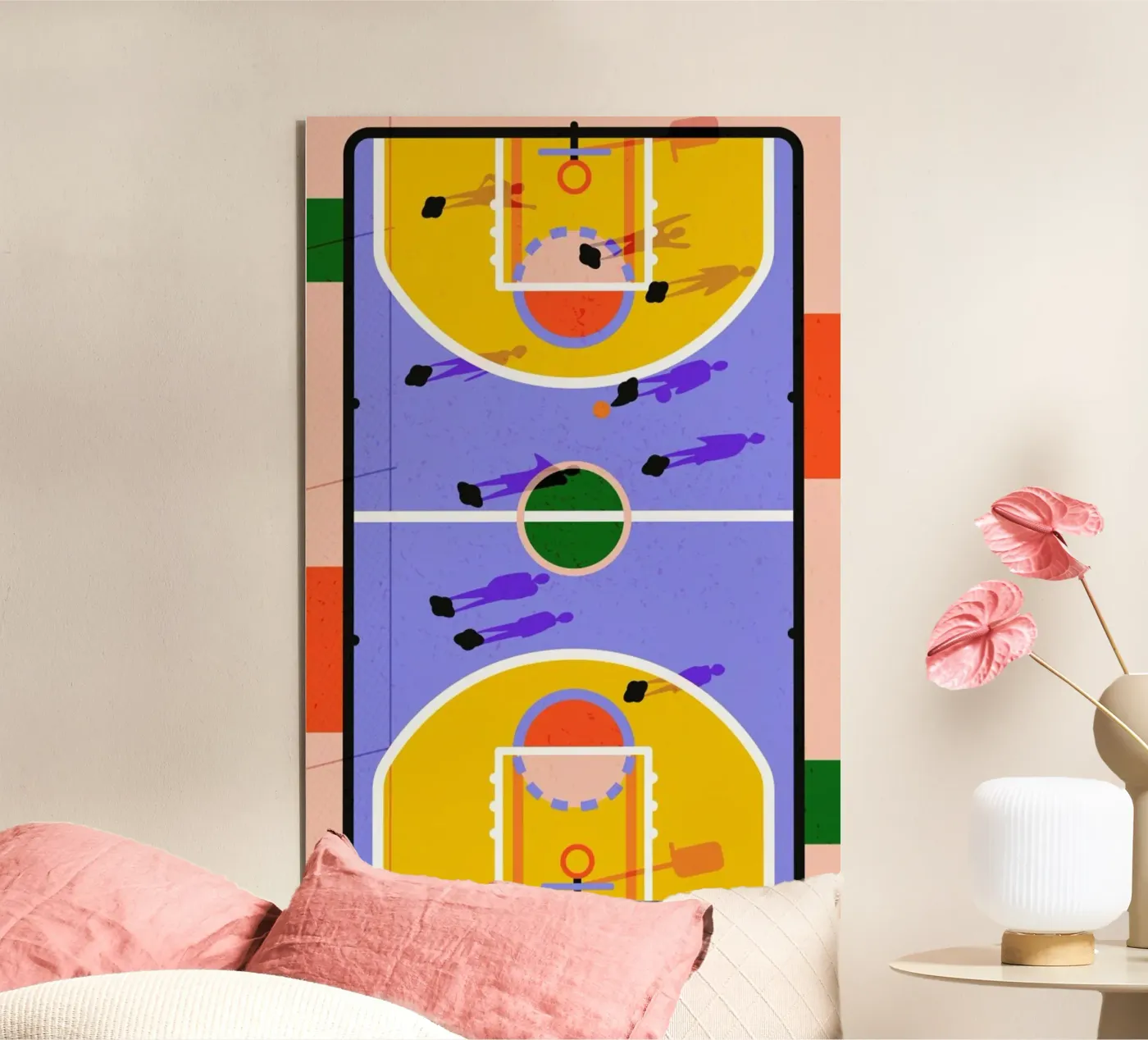 Hoops alluminio dibond da Laura O'Connor