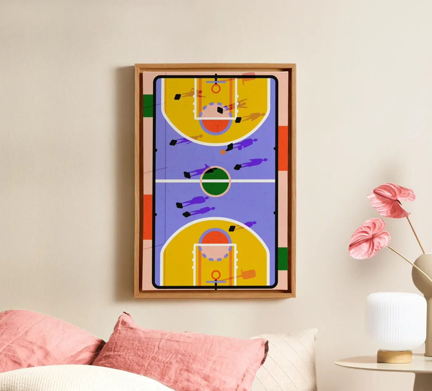 Hoops canvas van Laura O'Connor