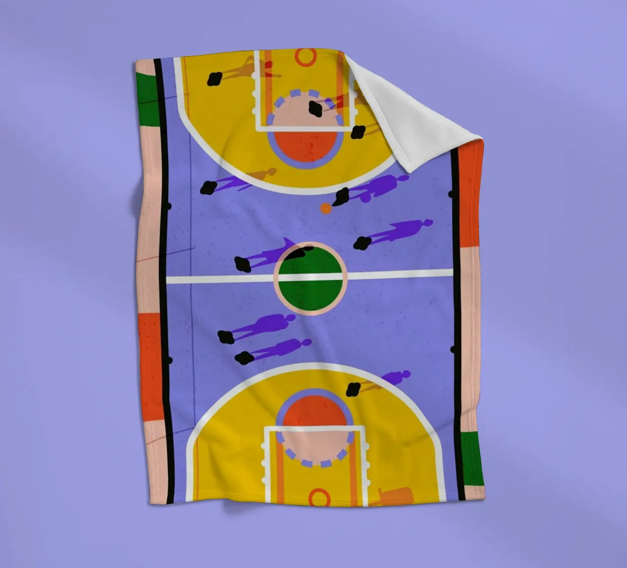 Hoops Fleecedecke von Laura O'Connor