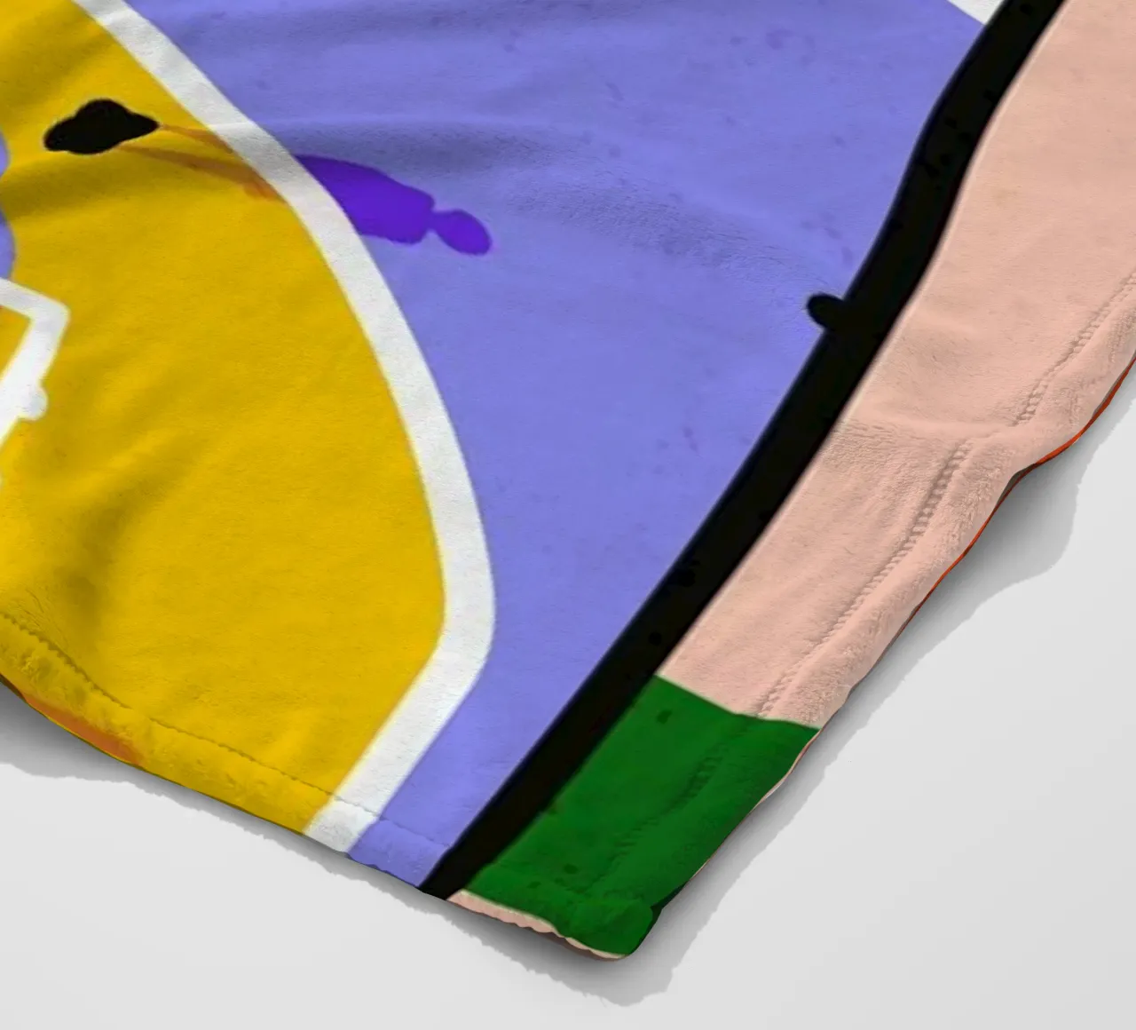 Hoops Fleecedecke von Laura O'Connor