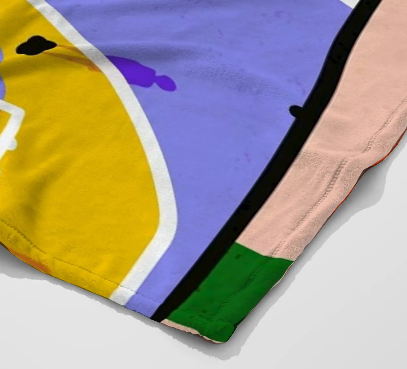 Hoops fleecedeken van Laura O'Connor