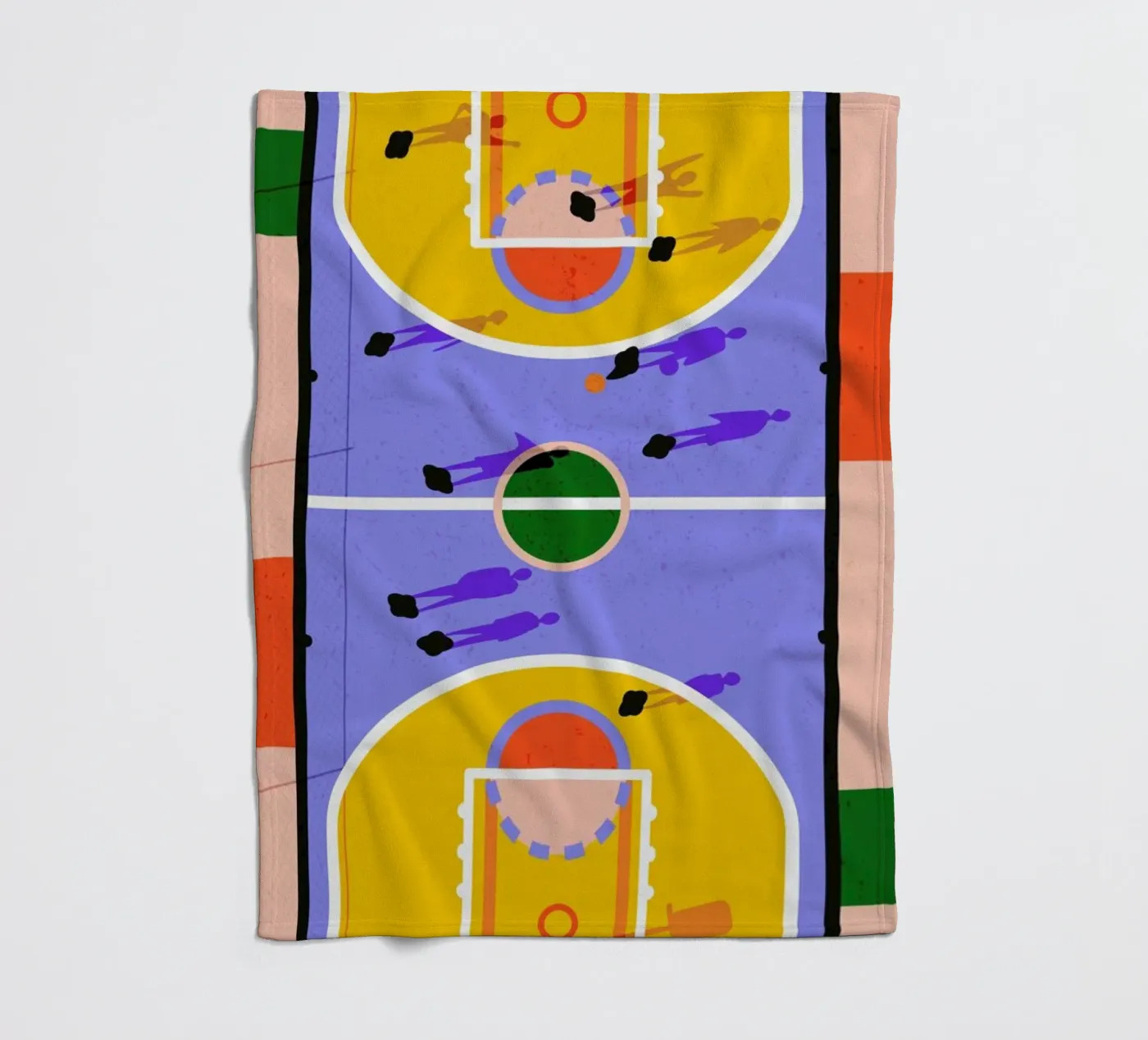 Hoops Fleecedecke von Laura O'Connor
