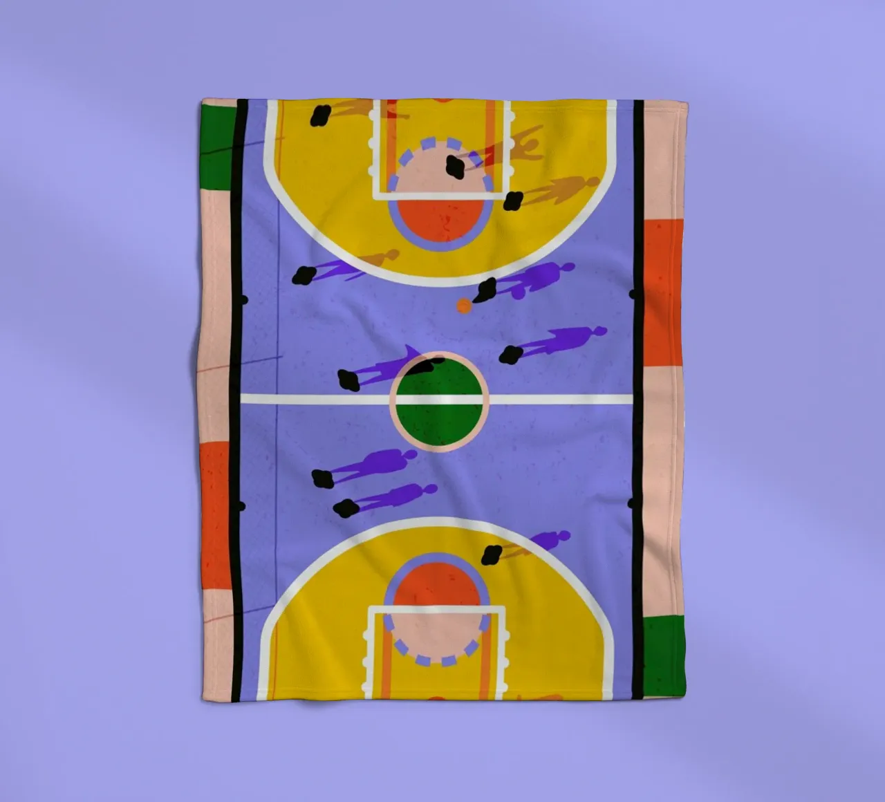 Hoops Fleecedecke von Laura O'Connor