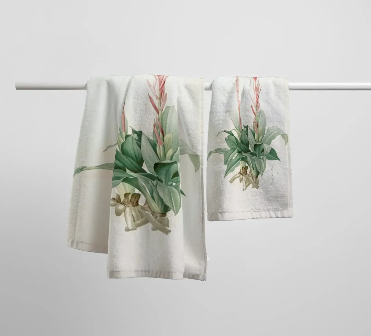 Neottia speciosa -Pierre Joseph asciugamano da bagno da Artokoloro Quint Lox Ltd