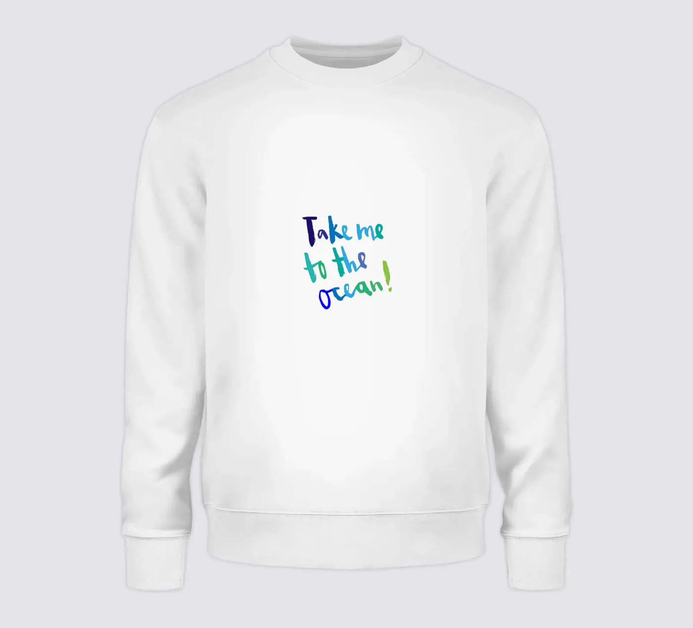 Ocean felpa da Brushmeetspaper