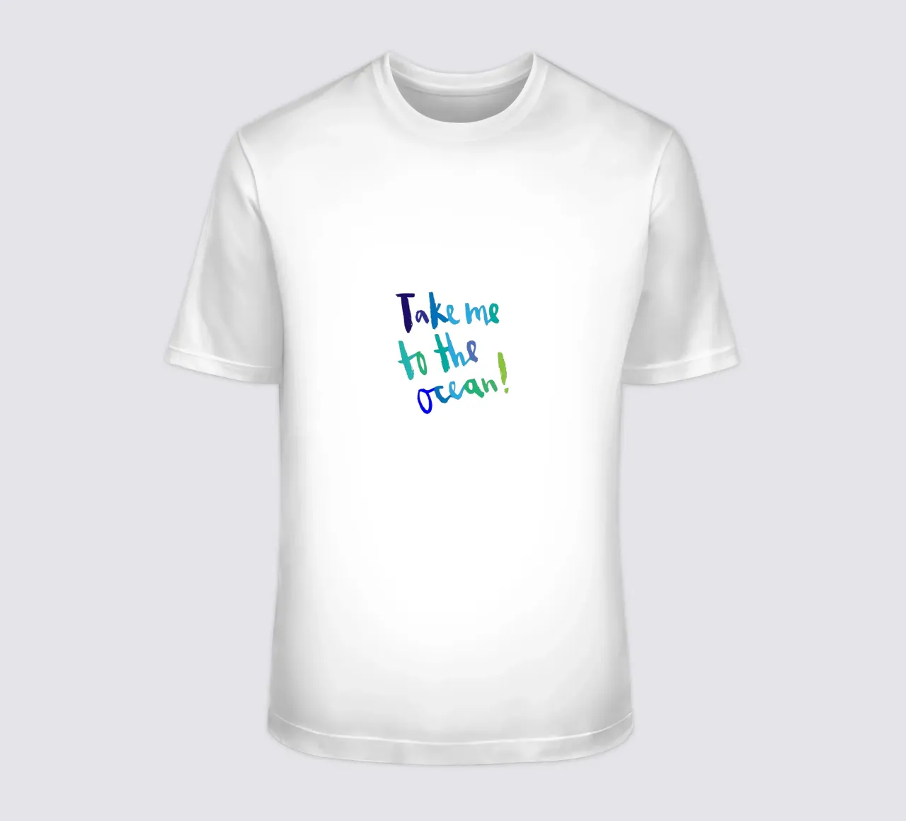 Ocean t-shirt da Brushmeetspaper